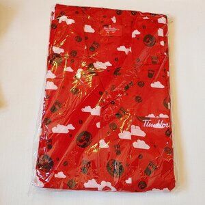 FUN Tim Hortons PJs Pajama Set Red Flannel Sleep Shirt and Pants Large/XL